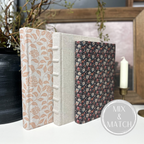 House of Elements Fabric Covered Books for Shelf Decor
