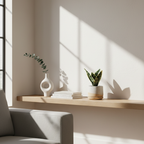 Handmade Ceramic Planter with Saucer