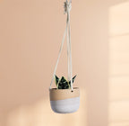 Handmade Ceramic Hanging Orb Planter