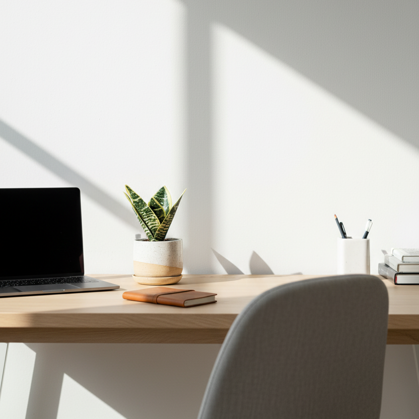 Handmade Ceramic Planter with Saucer
